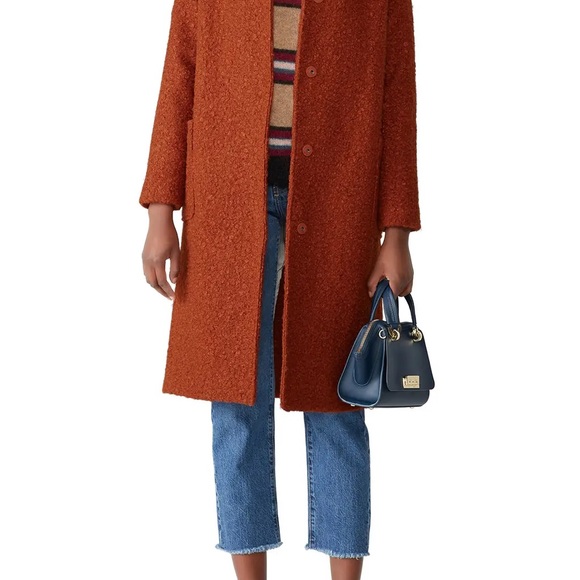 Greylin Jenna Kutcher Windermere Rachel Boucle Coat - Picture 6 of 11